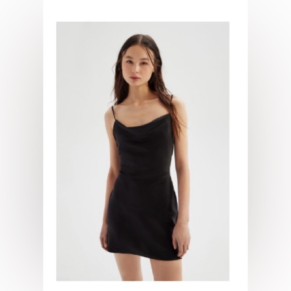 NEW UO Mallory Cowl Neck Slip Dress
